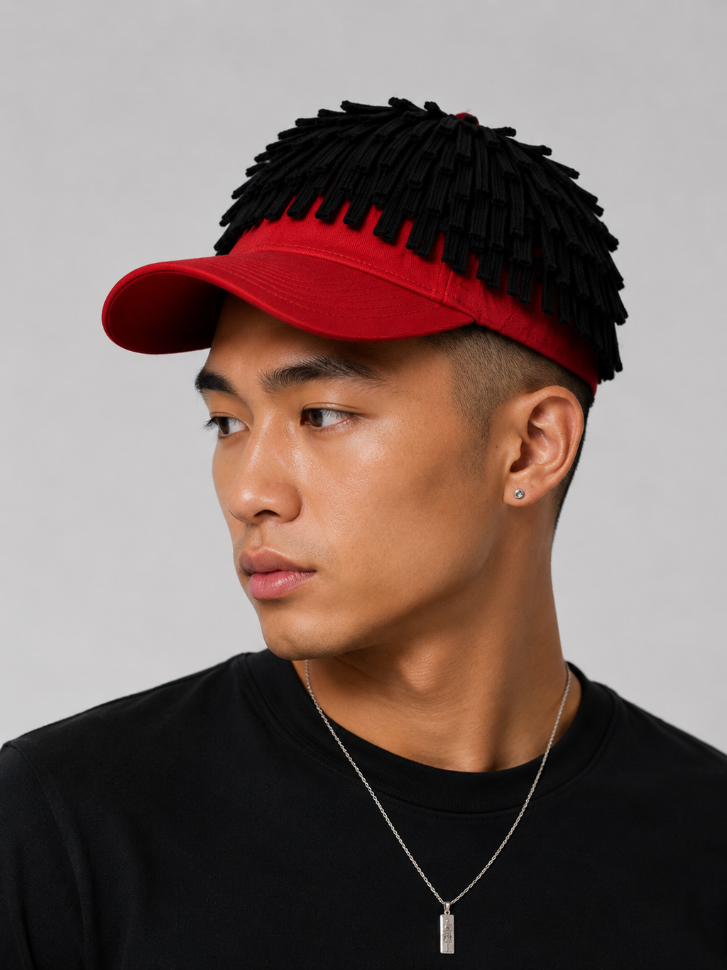 LOKS Rope Texture Cap – Red