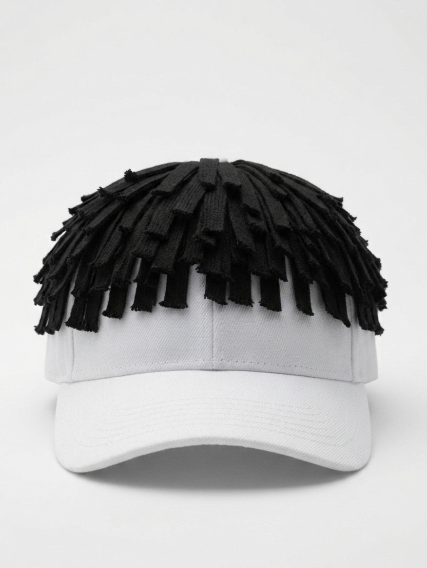 LOKS Rope Texture Cap – White